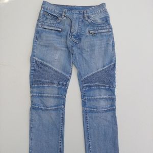 BALMAIN PARIS Designer Men's Slim Fit Jeans